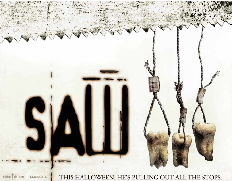 Saw Movie Font Preview