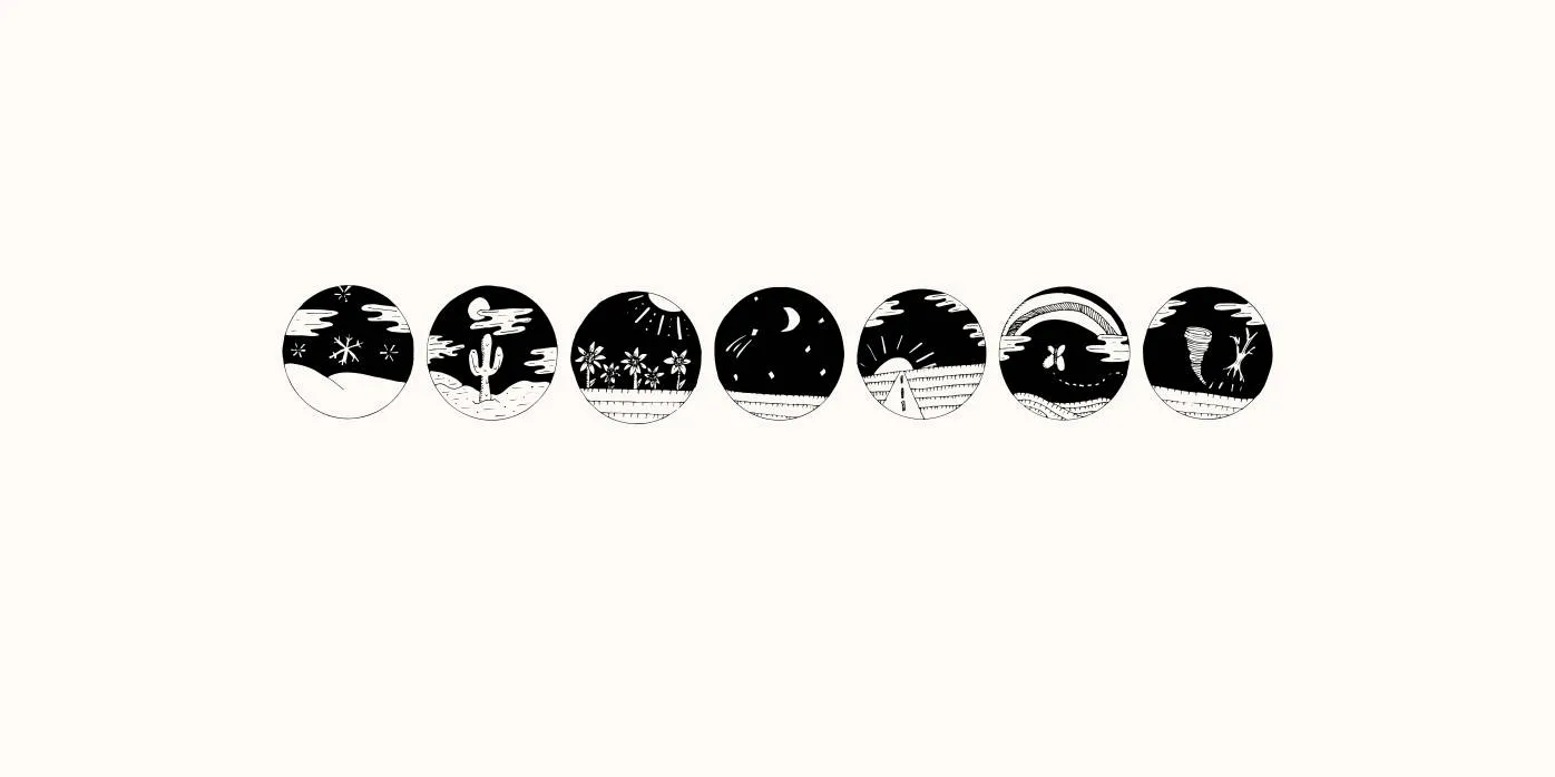 Scenery Font