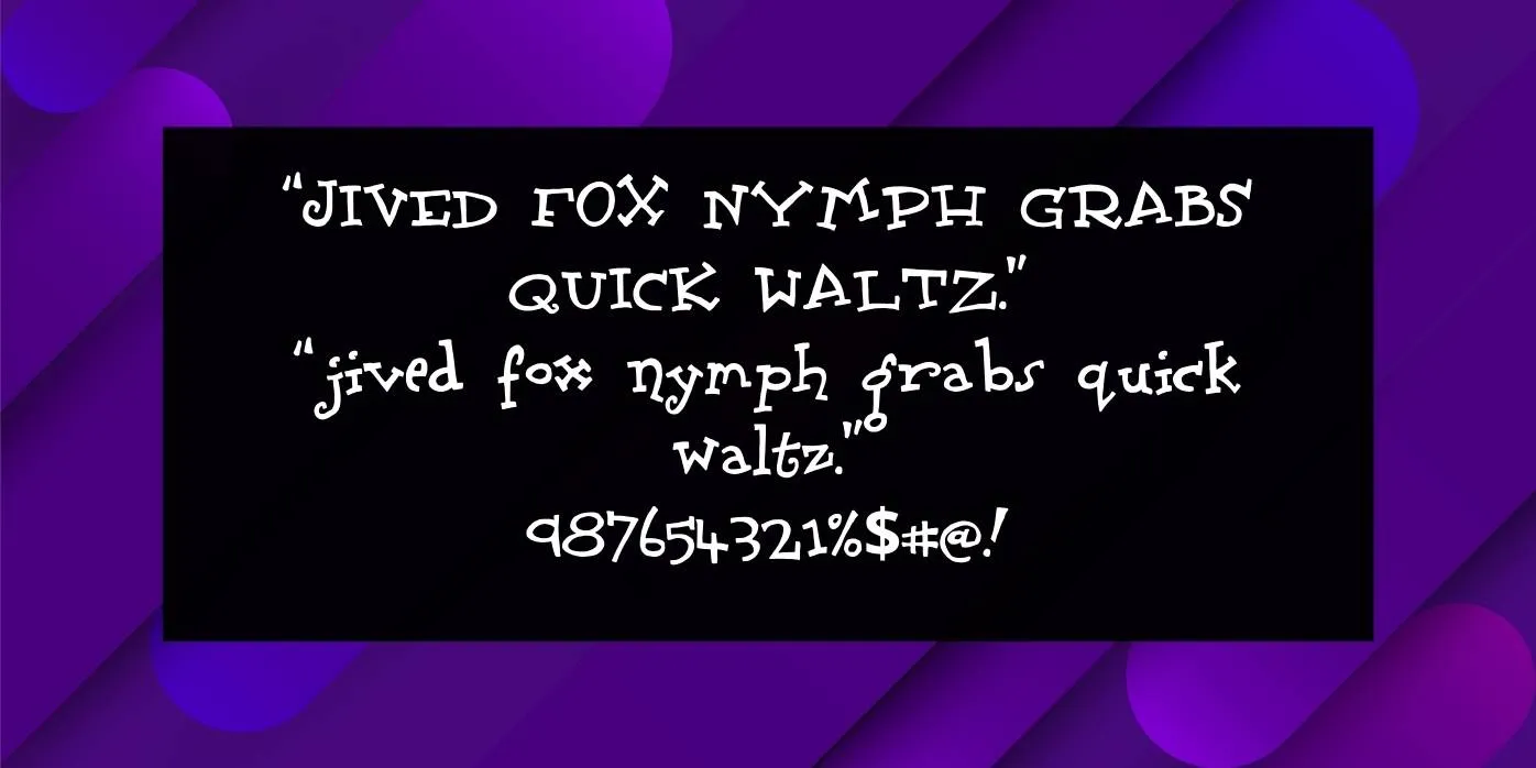 Scrubadoo Font Preview