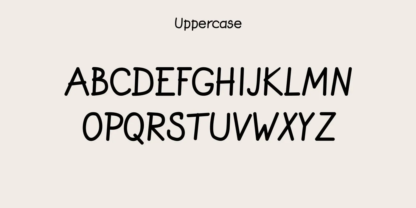 Sebran 3 Font Preview