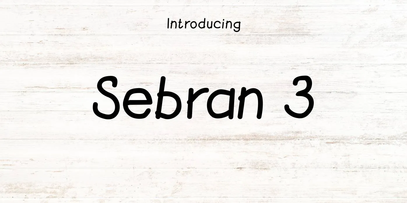 Sebran 3 Font