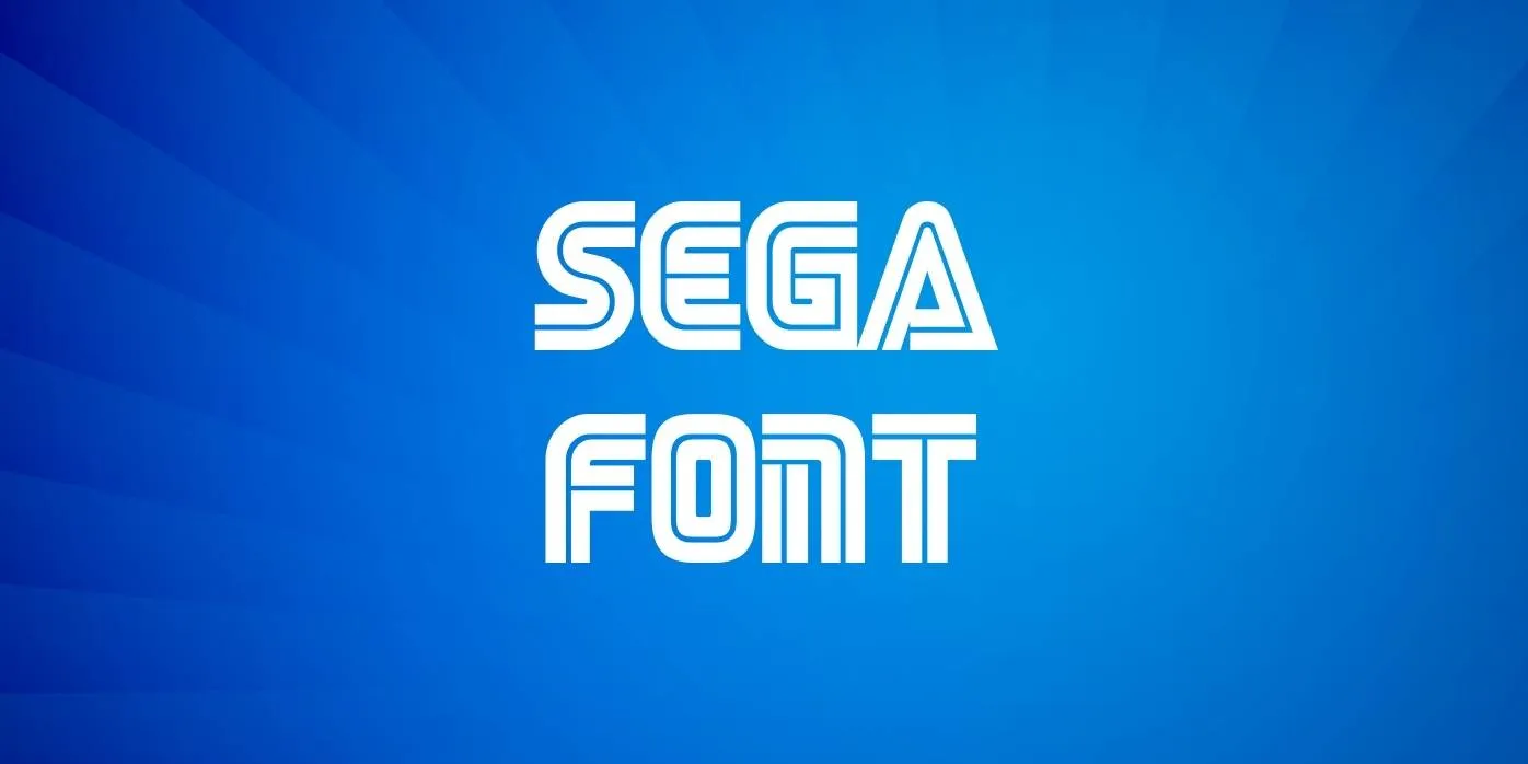 Sega Font