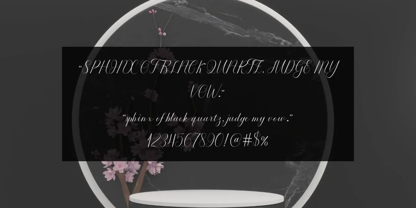 Serendipity Font Preview