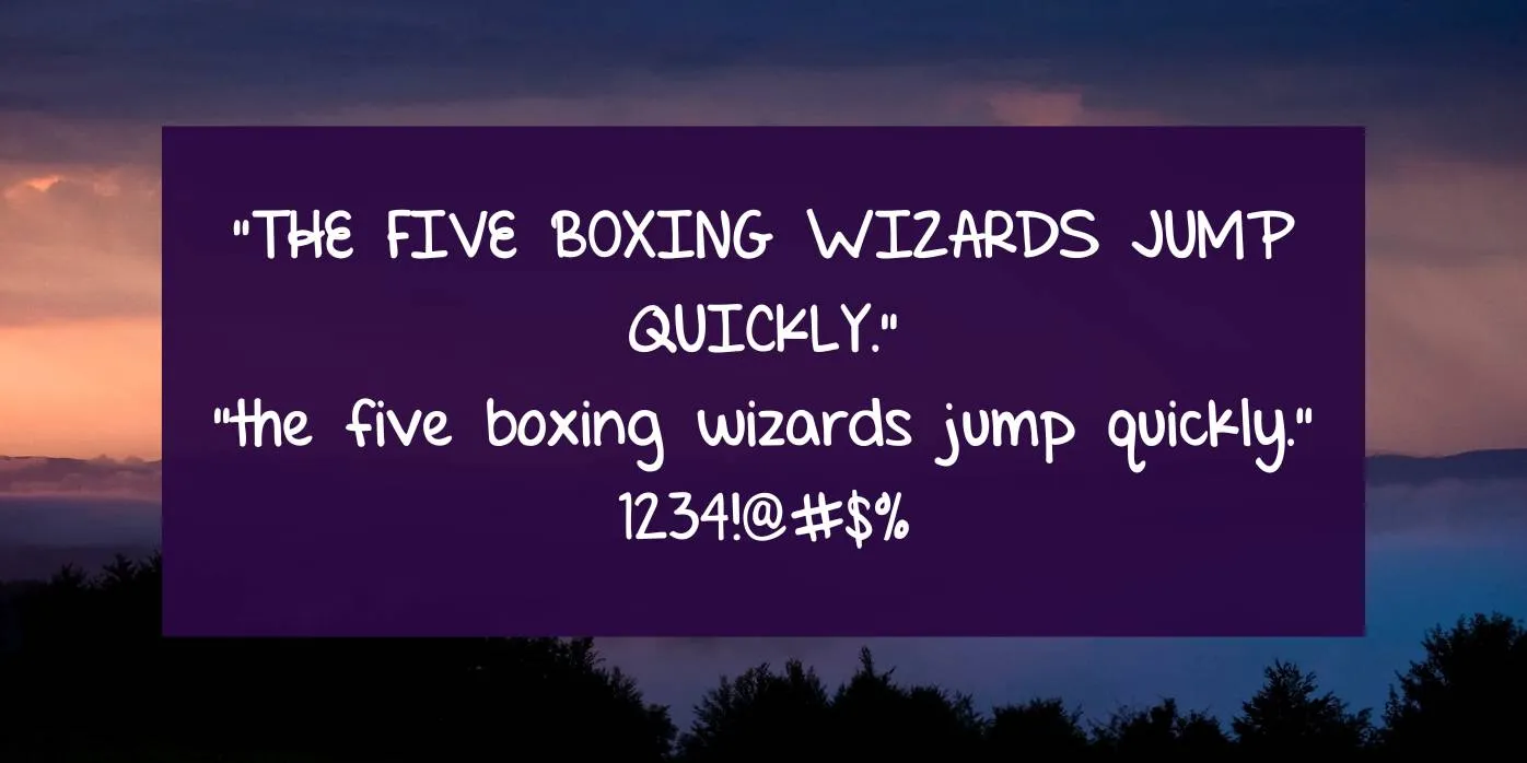 Set Fire To The Rain Font Preview
