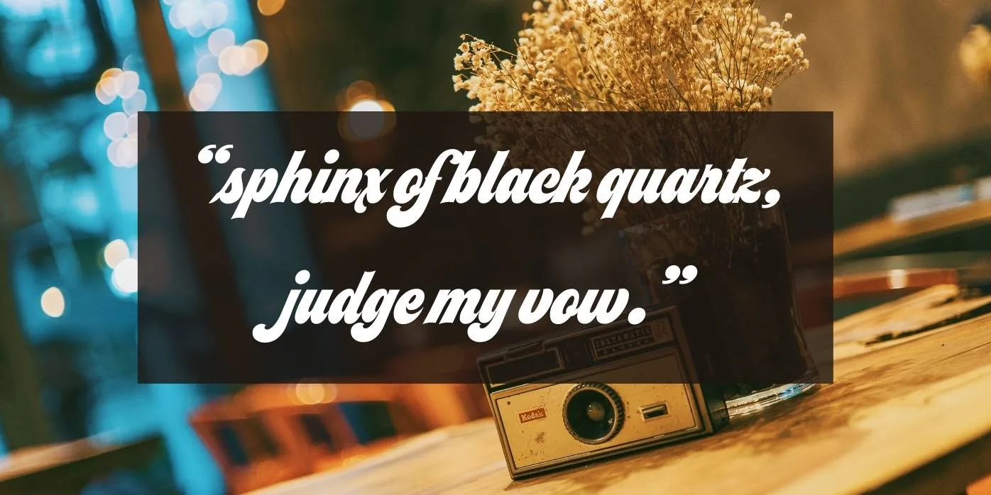 Seventies Font Preview