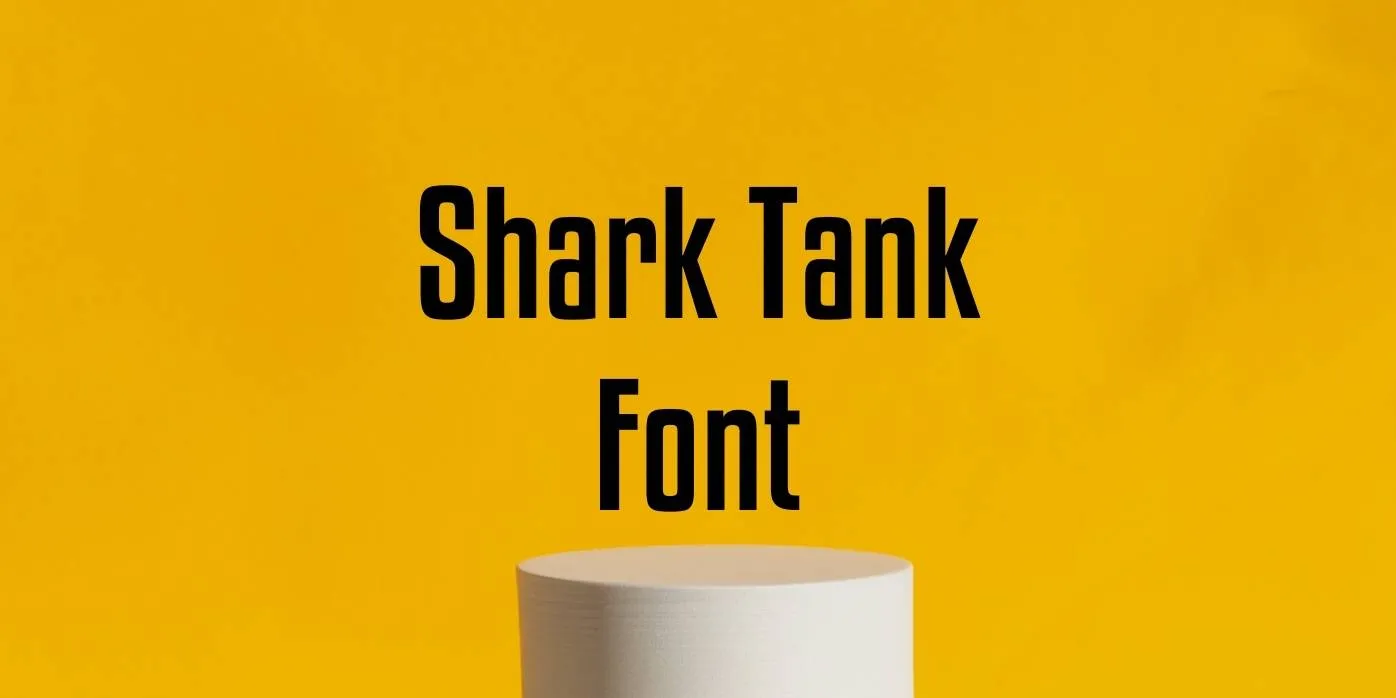 Shark Tank Font