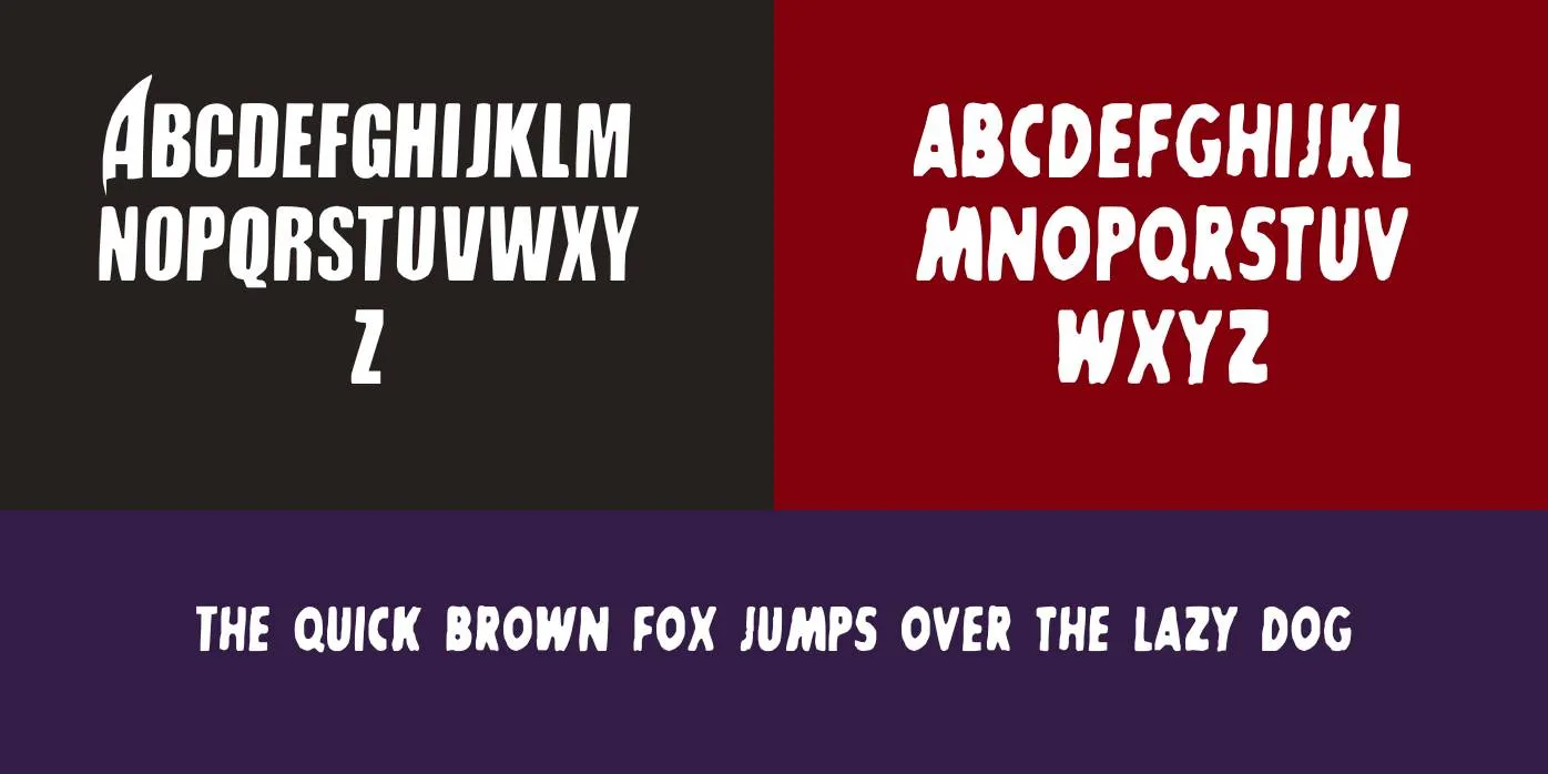 Sharkboy And Lavagirl Font Preview