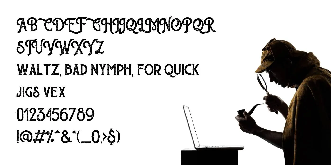 Sherlock Font Preview