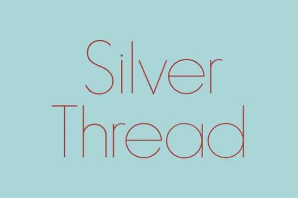 Silver Thread Font