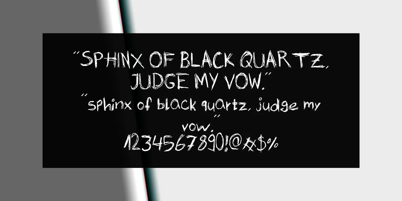 Skribble Font Preview