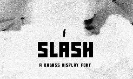 Slash Font