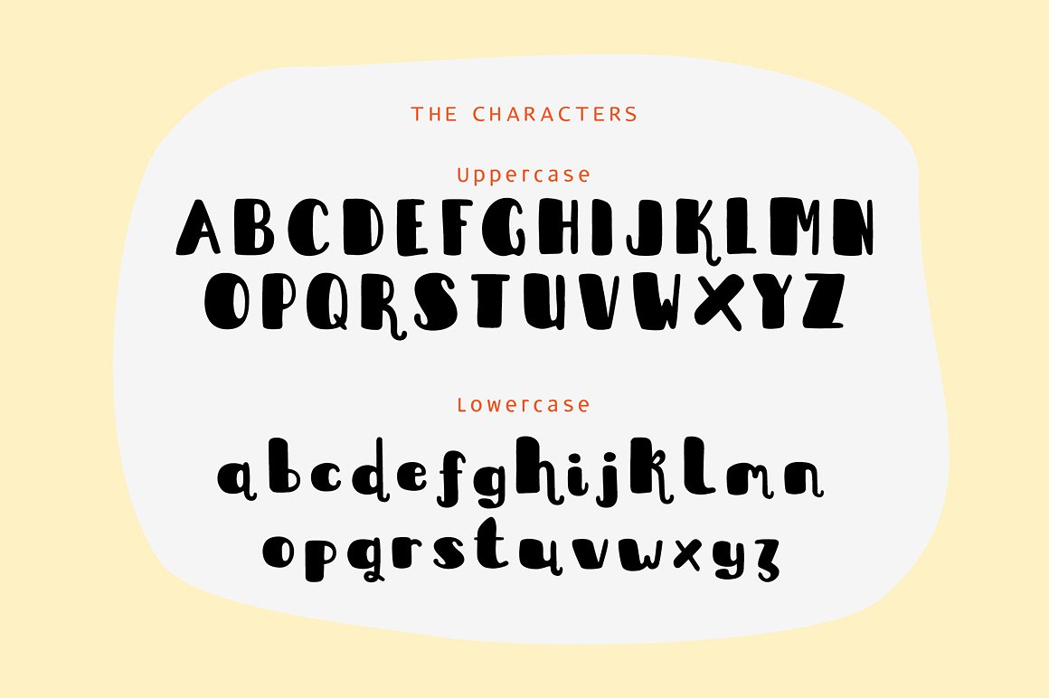 Sleepy Fat Cat Font Preview