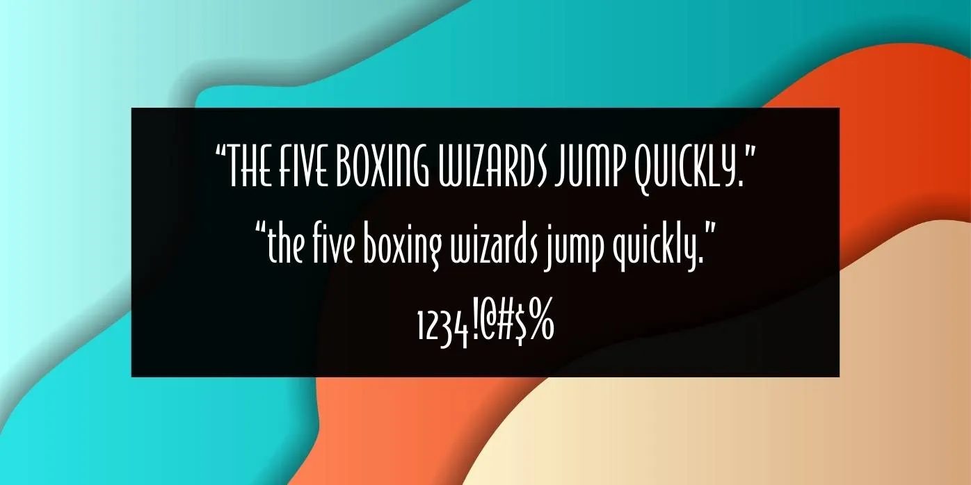 Smash Bros Font Preview