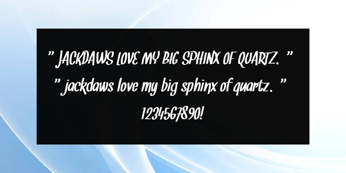 Snickles Font Preview