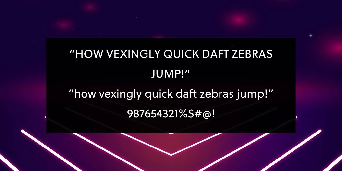Soleil Font Preview