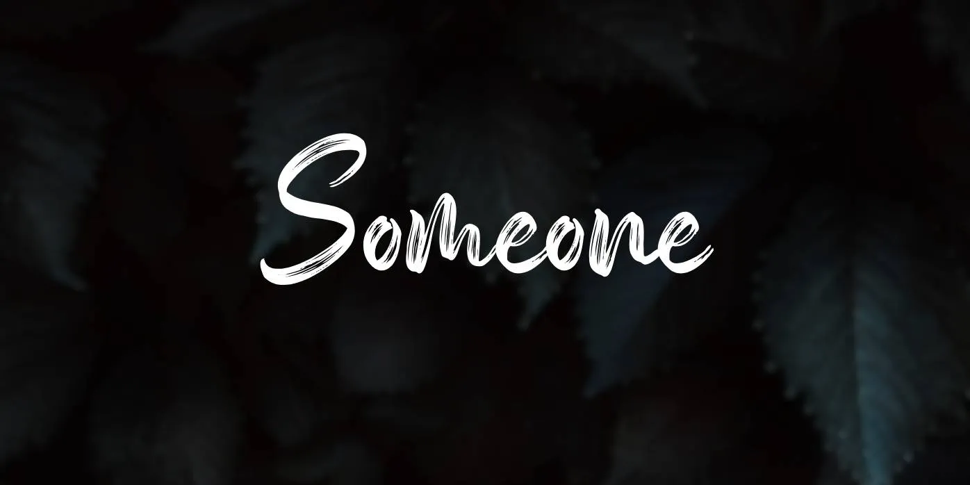 Someone Font