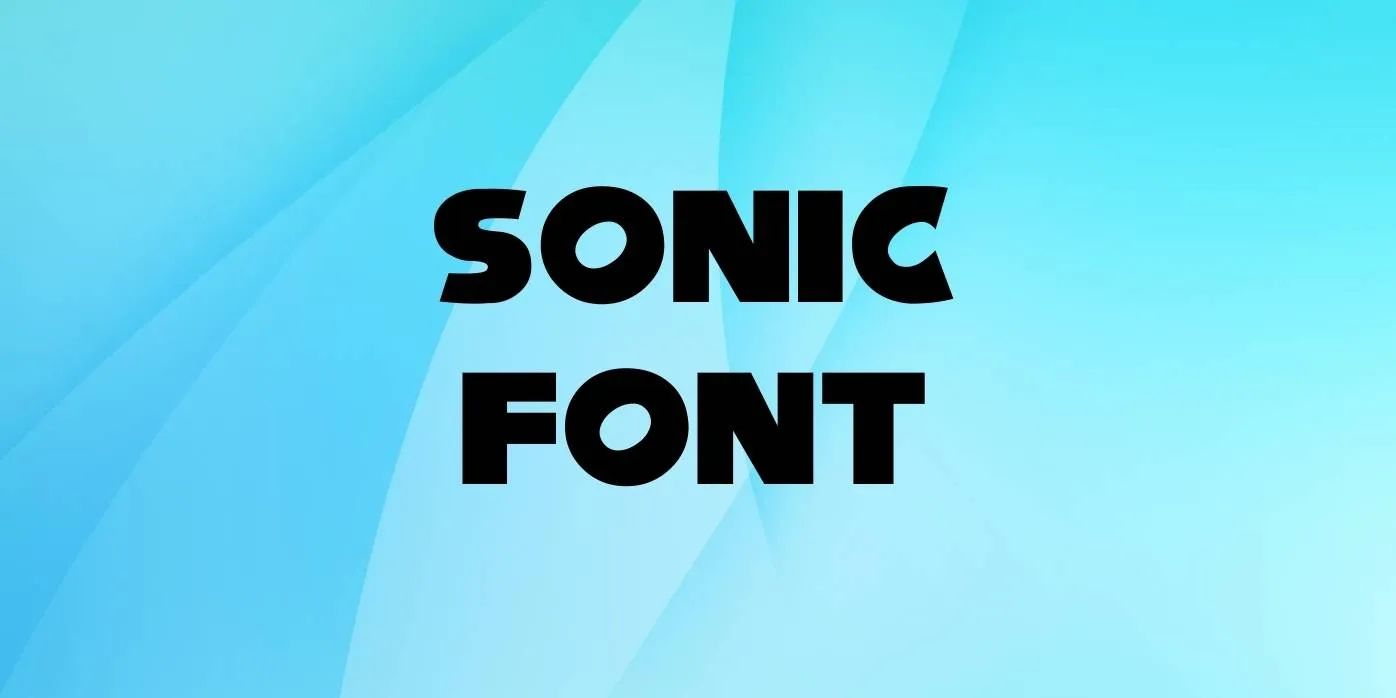 Sonic Font