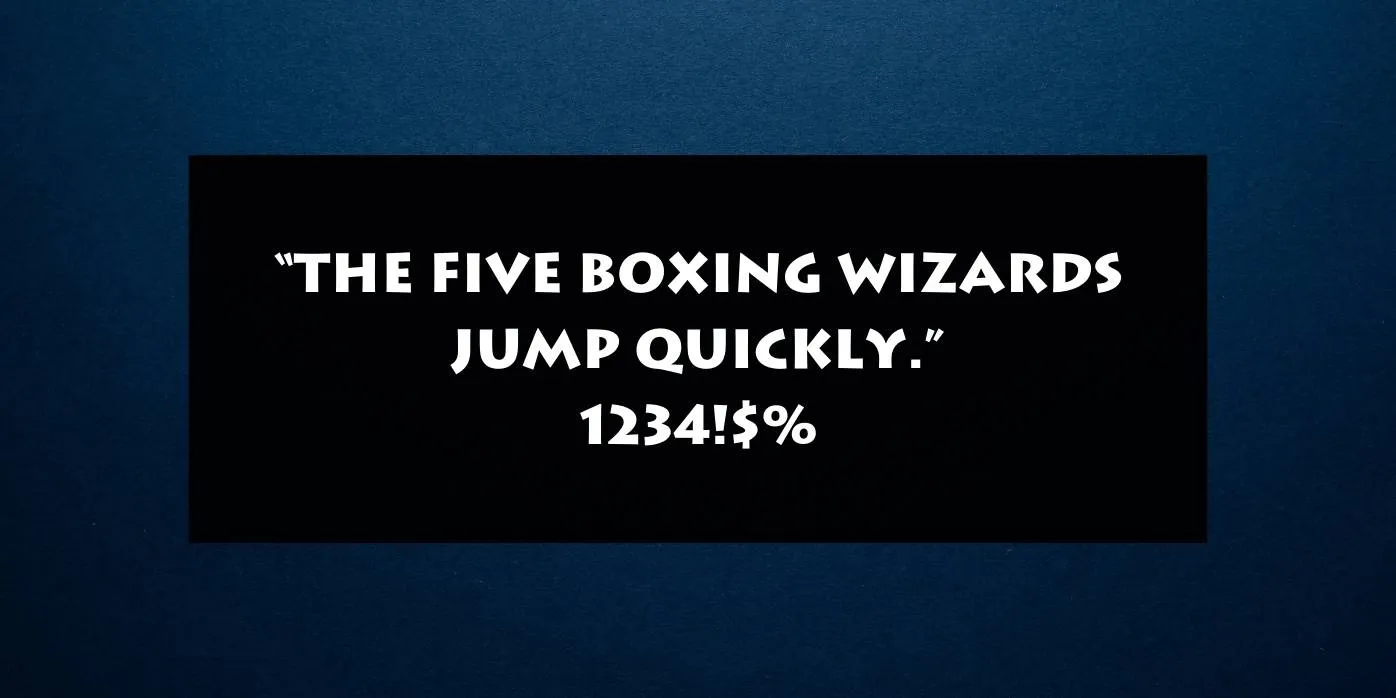Space Jam Font Preview