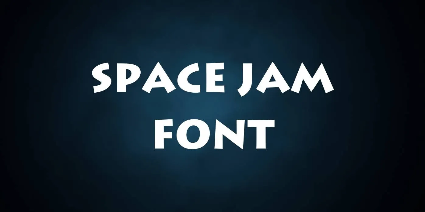 Space Jam Font