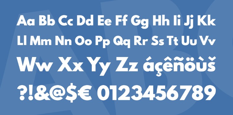Spartan Font Preview