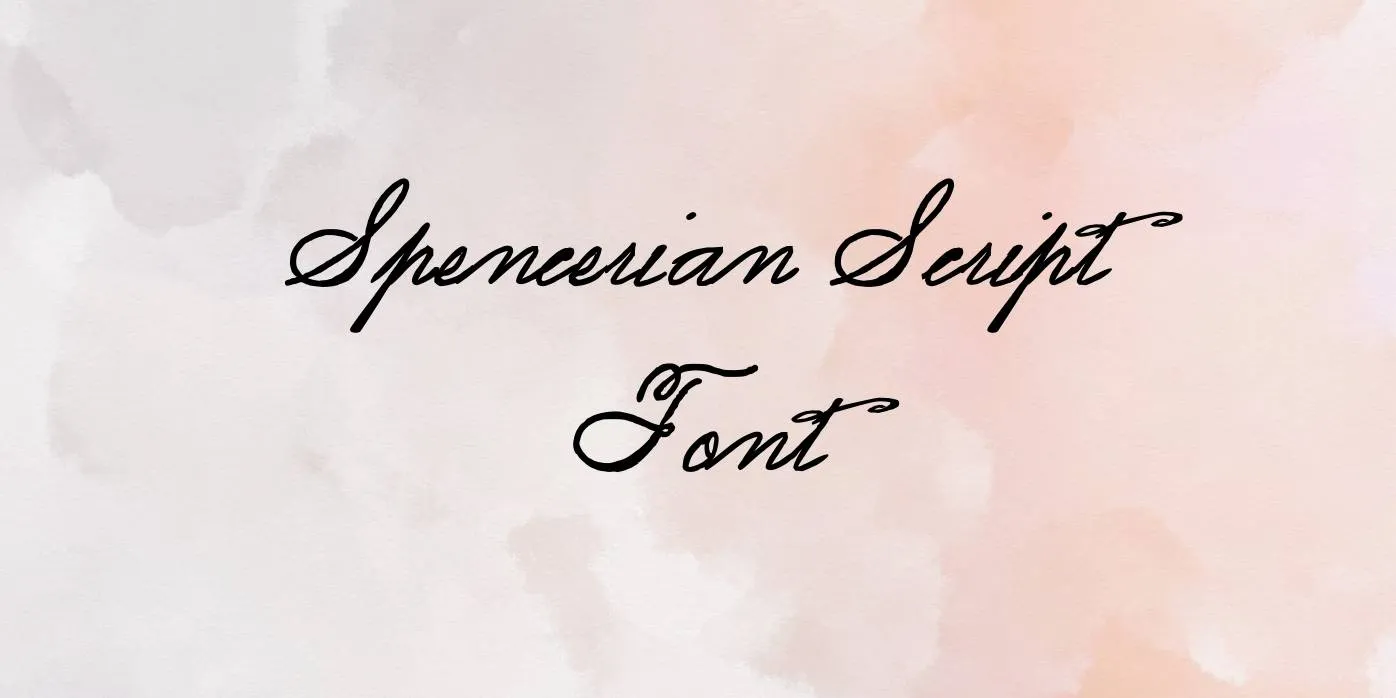 Spencerian Script Font