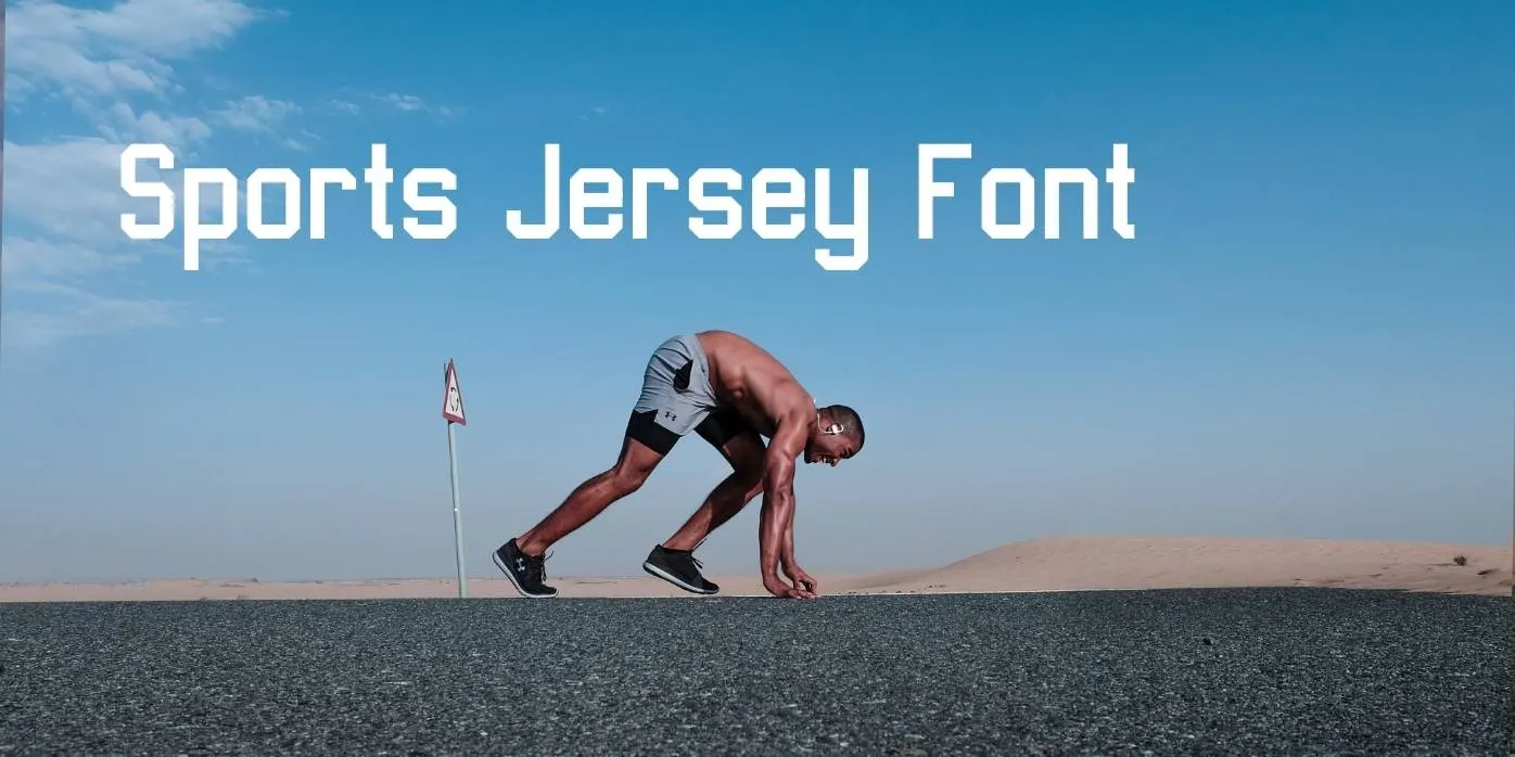 Sports Jersey Font