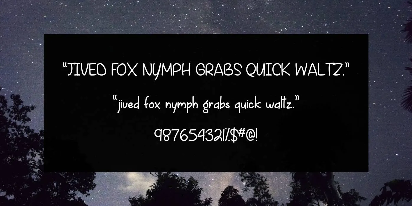 Spring Is Coming Font Preview