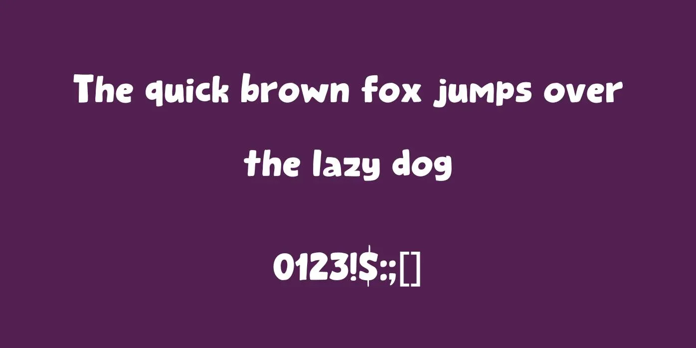 ≠Square Beat Font Preview