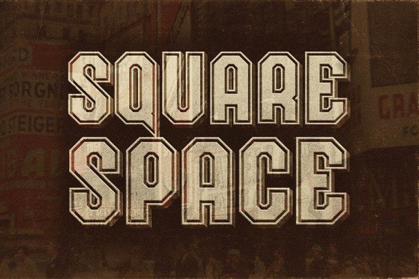 Square Space Font