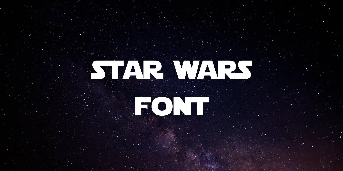 Star Wars Font