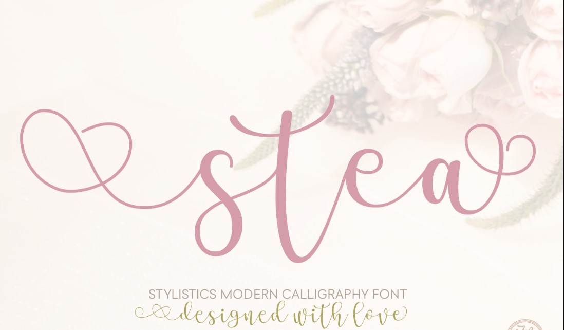 Stea Calligraphy Font