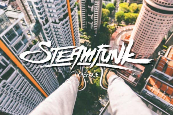Steamfunk Typeface Font