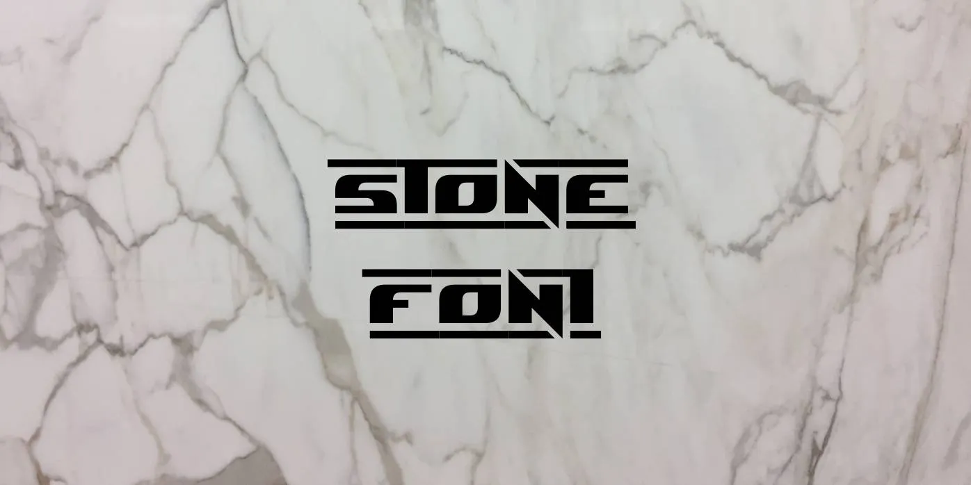 Stone Font