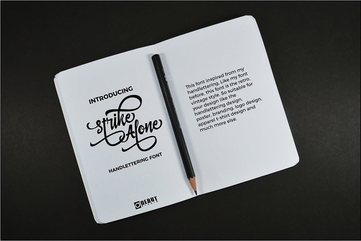 Strike Alone Font