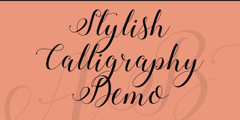 Stylish Calligraphy Font