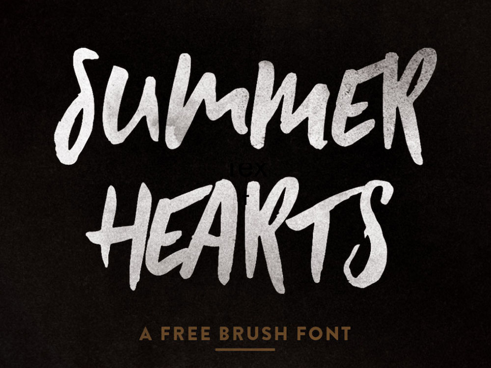 Summer Hearts Font