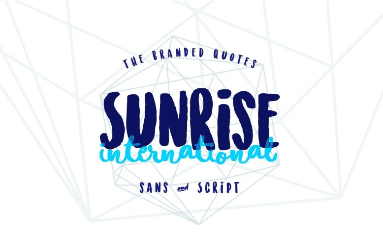 Sunrise International Font