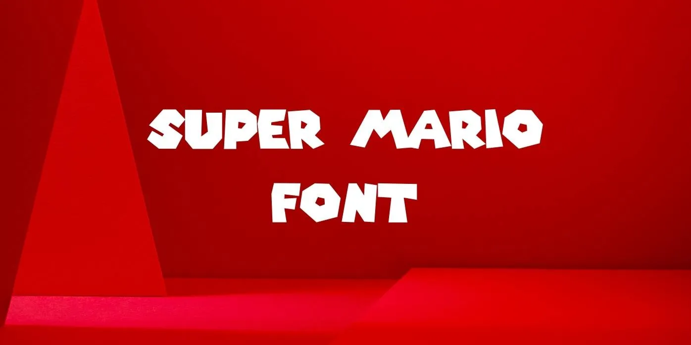 Super Mario Font