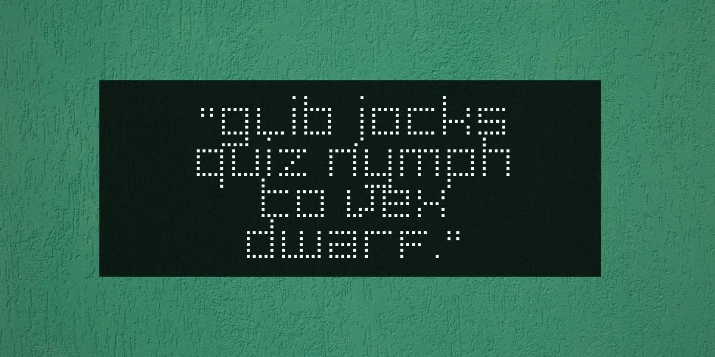 Superpoint Font Preview
