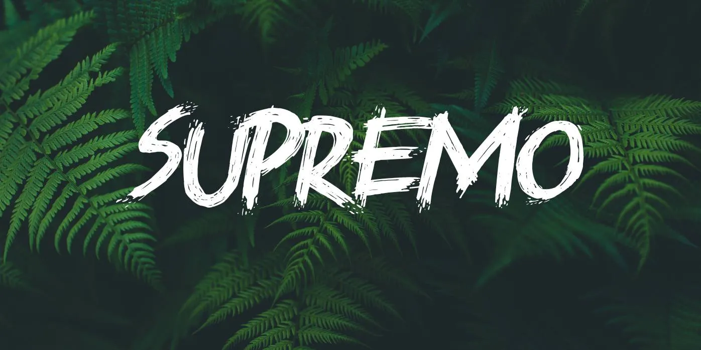 Supremo Font
