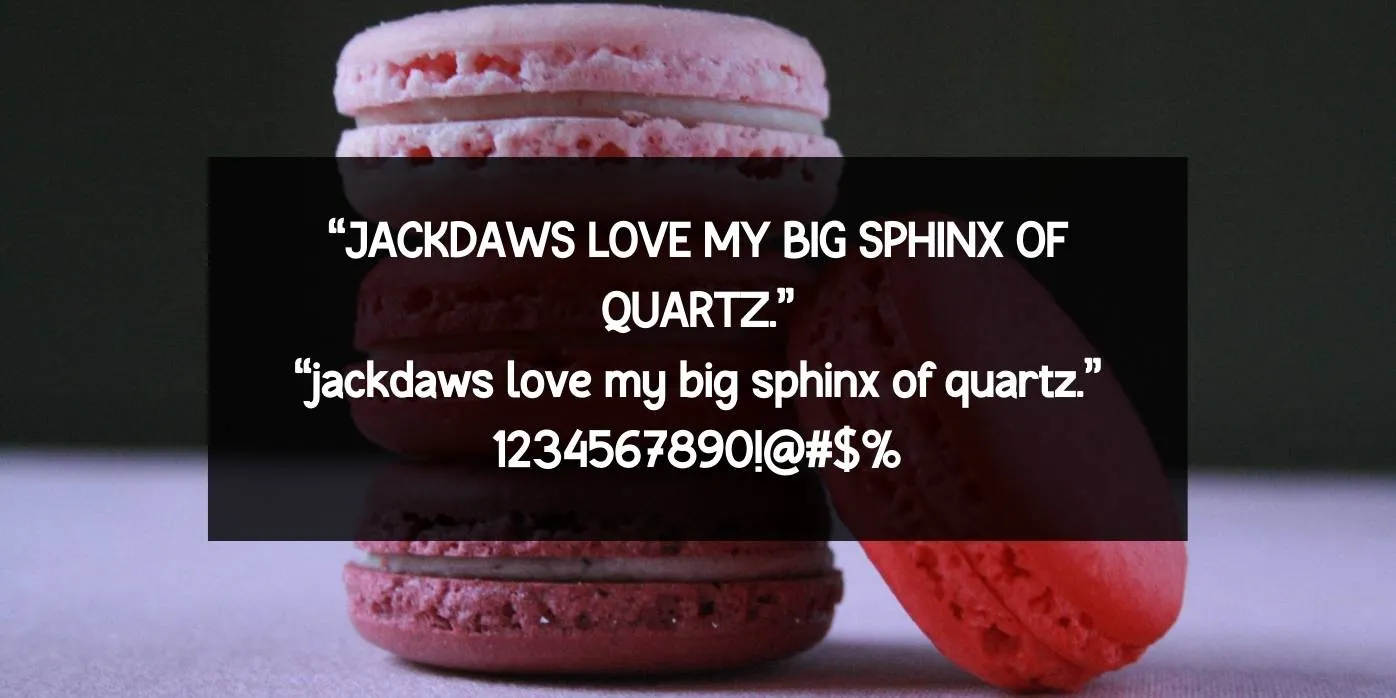 Sweet Darling Font Preview