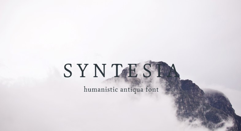 Syntesia Font