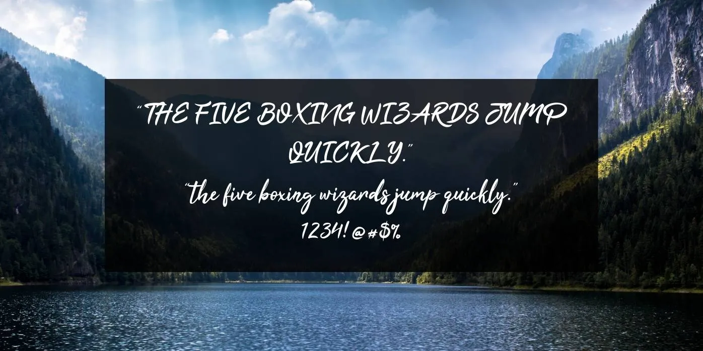 Tahu Font Preview