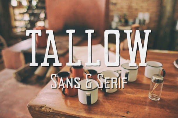 Tallow Font