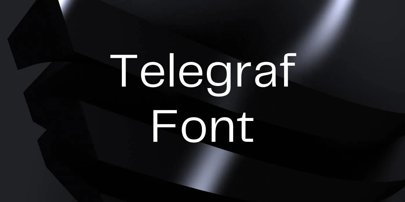 Telegraf Font