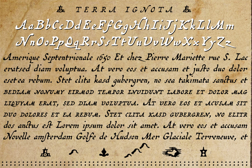 Terra Ignota Font