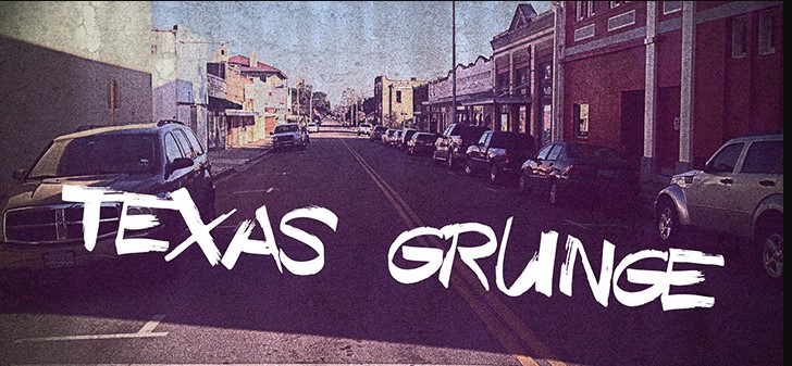 Texas Grunge Font
