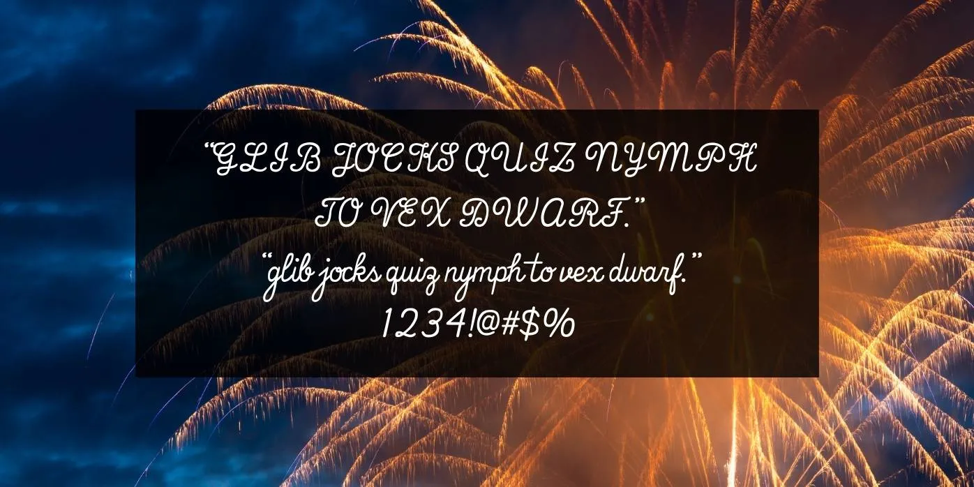 Thats All Folks Font Preview