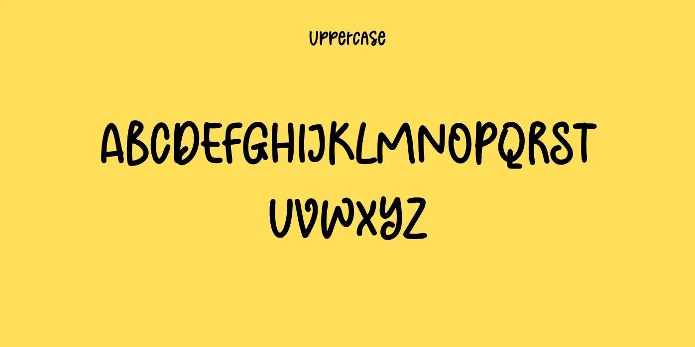 The Best Smile Font Preview