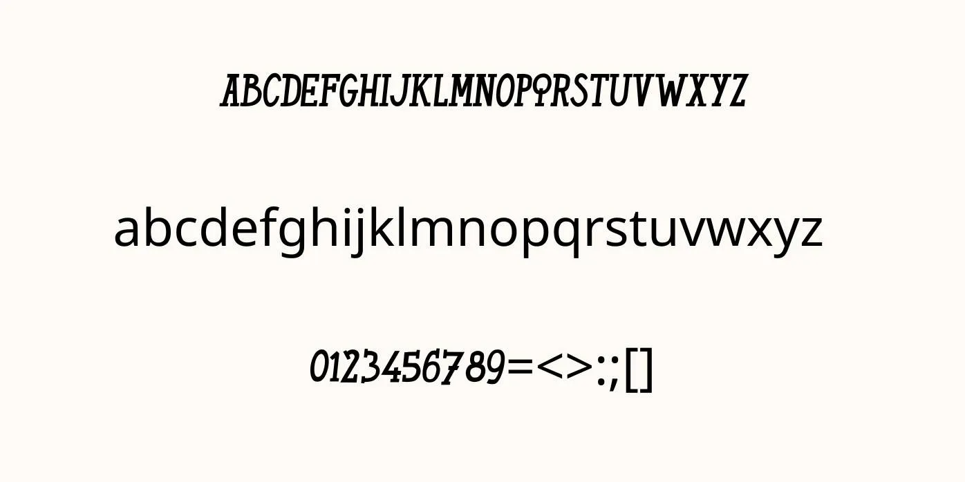 The Chiquitas Font Preview